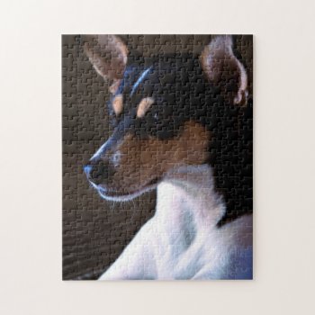 Rat Terrier Jigsaw Puzzle by artinphotography at Zazzle