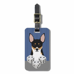 Rat Terrier Luggage Tags