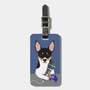 Rat Terrier Luggage Tags