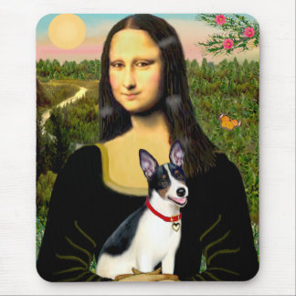 Rat Terrier - Mona Lisa Mouse Pad