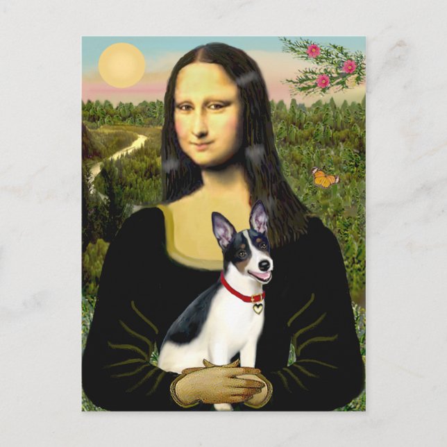 Rat Terrier - Mona Lisa Postcard (Front)