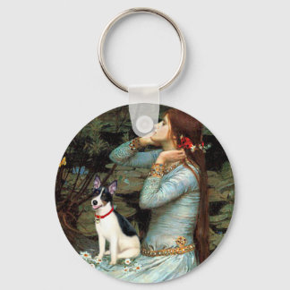 Rat Terrier - Ophelia Seated Keychain