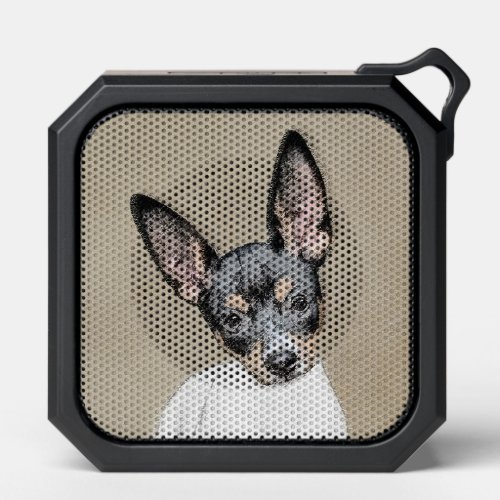 Rat Terrier Painting _ Cute Original Dog Art Bluetooth Speaker