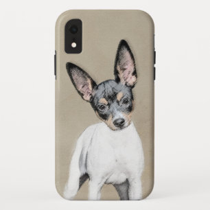 Rat Terrier Painting - Cute Original Dog Art iPhone XR Case