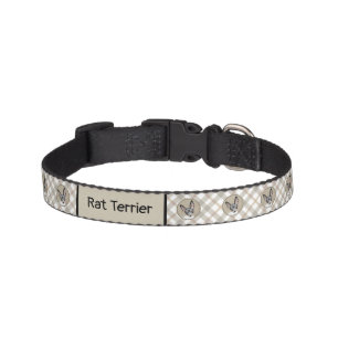 Rat Terrier Painting - Cute Original Dog Art Pet Collar