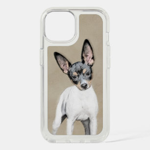 Rat Terrier Painting - Cute Original Dog Art iPhone 15 Case