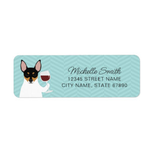 Rat Terrier Return Address Labels