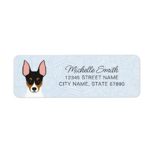 Rat Terrier Return Address Labels
