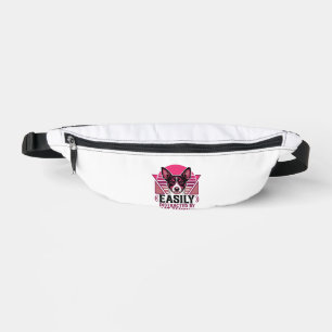 Rat Terrier Vintage Easily Distracted Dog Shirt De Fanny Pack