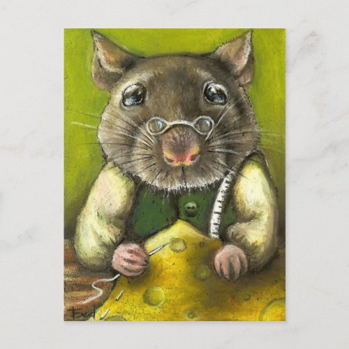 Rat the Tailor Postcard