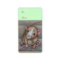 Rat To From Gift Tag Label