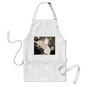 Rat Waiter surreal Adult Apron