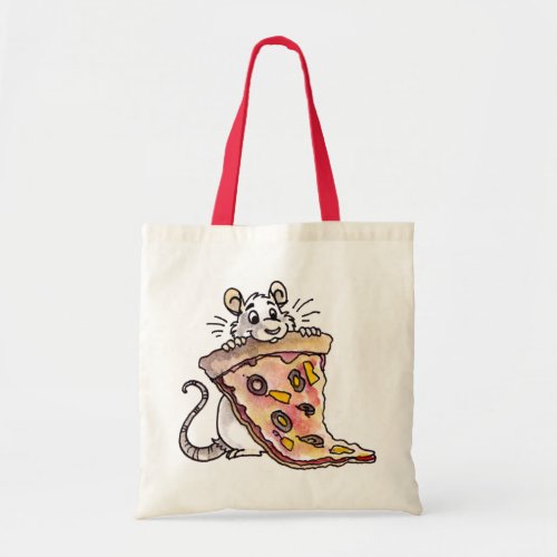 Rat with Pizza Bag