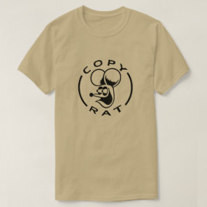 Rat with text Copy Rat T-Shirt