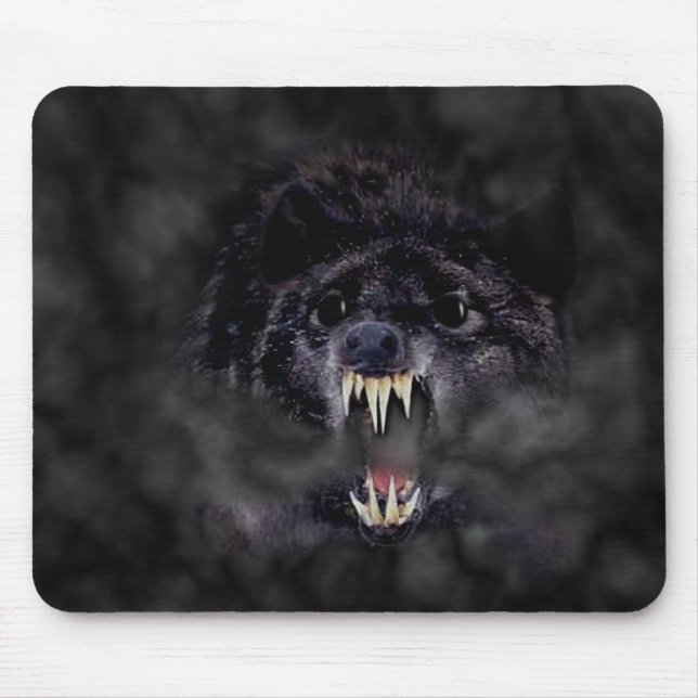 Rat-Wolf Monster mousepad (Front)