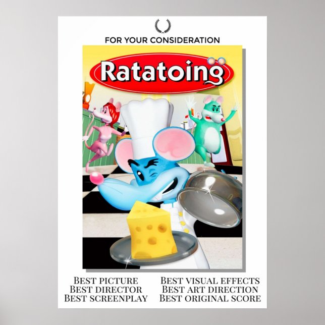 Ratatoing  Awards Consideration Advertisement Poster (Front)