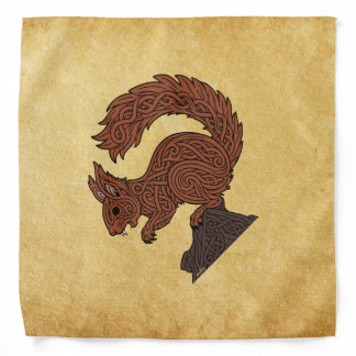 Ratatöskr, Norse/Viking Squirrel Bandana
