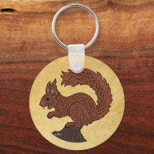 Ratatöskr, Norse/Viking Squirrel Keychain