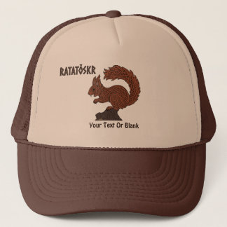  Ratatöskr, Norse/Viking Squirrel Trucker Hat