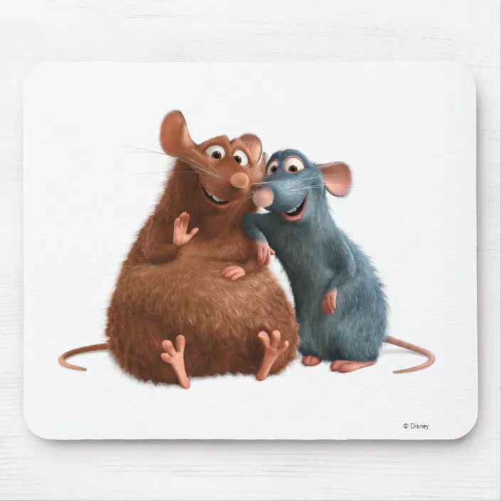 Ratatouille Emile And Remy Disney Mouse Pad Zazzle Com