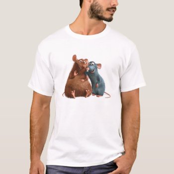 Ratatouille - Emile And Remy Disney T-shirt by OtherDisneyBrands at Zazzle