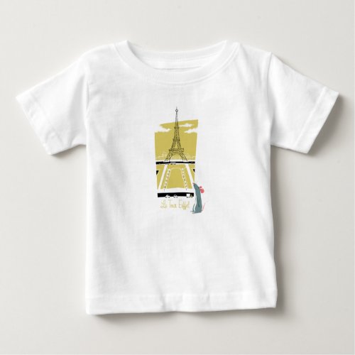 Ratatouille La Tour Eiffel Eiffel Tower vitage Baby T_Shirt