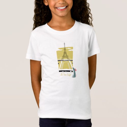 Ratatouille La Tour Eiffel Eiffel Tower vitage T_Shirt