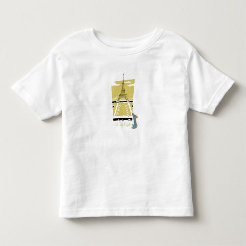 Ratatouille La Tour Eiffel Eiffel Tower vitage Toddler T_shirt