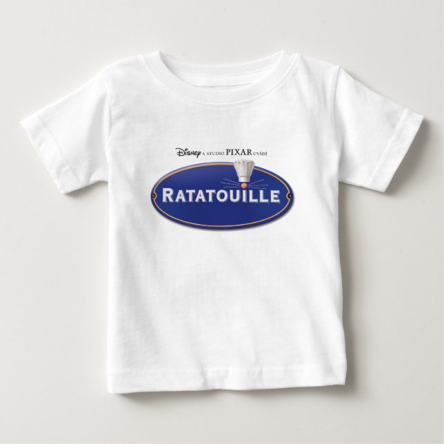 Ratatouille Logo Disney Baby T-Shirt (Front)
