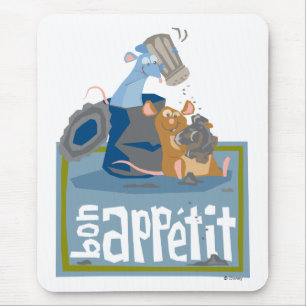 Ratatouille Mouse and Rat Disney Mouse Pad