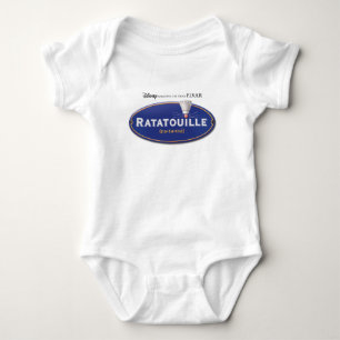 Ratatouille Movie logo Design Disney Baby Bodysuit