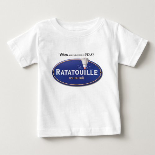 Ratatouille Movie logo Design Disney Baby T_Shirt