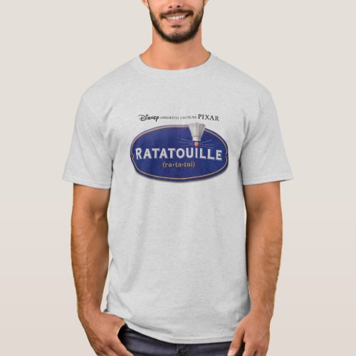 Ratatouille Movie logo Design Disney T_Shirt