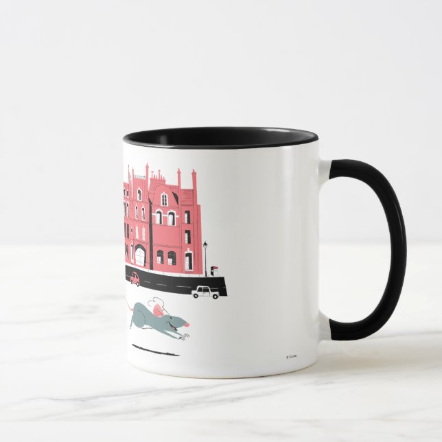 Ratatouille Paris Street Sceen Disney Mug (Right)