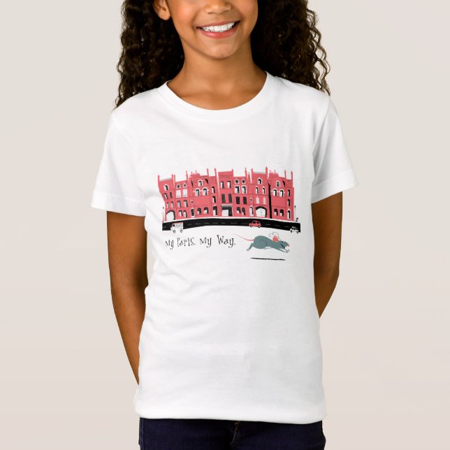 Ratatouille Paris Street Sceen Disney T-Shirt (Front)