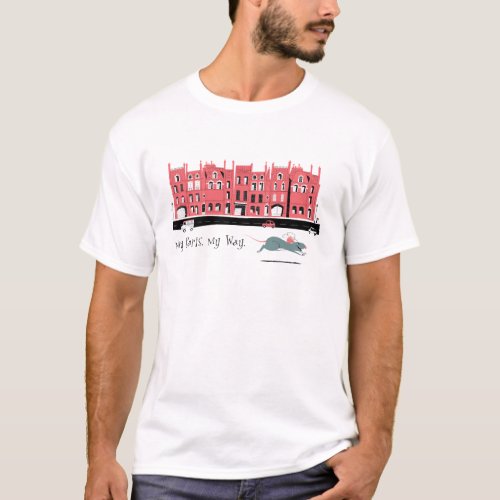 Ratatouille Paris Street Sceen Disney T_Shirt