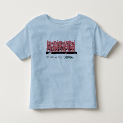 Ratatouille Paris Street Sceen Disney Toddler T_shirt