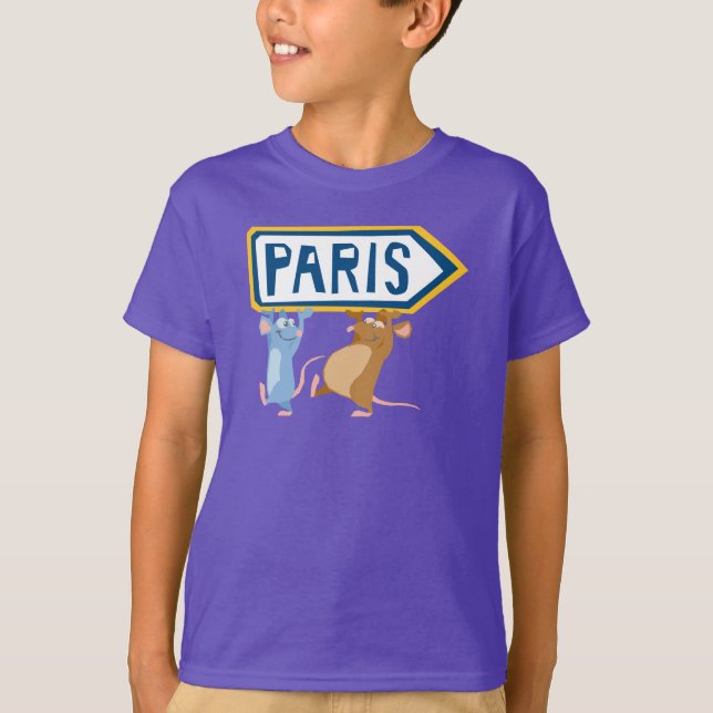 Ratatouille Remy and Emile Disney T-Shirt (Front)