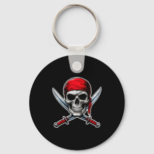 Rate Flag Skull And Crossbones Skeleton Costume Ha Keychain