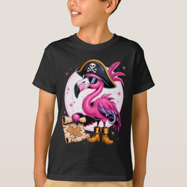 Rate Nk Flamingo Funny Halloween Party Costume Men T-Shirt (Front)