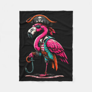 Rate Nk Flamingo Halloween Party - Jolly Roger Fleece Blanket