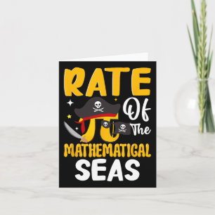 Rate Of The Mathematical Seas - Pi Symbol Math 3.1 Card
