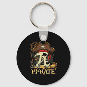 Rate pirate day 314 math teacher science student keychain
