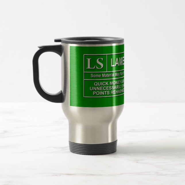 Rated LS Travel Mug (Left)