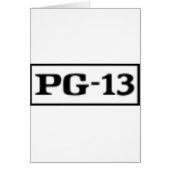 Rated PG-13, Rating System (Front)