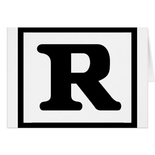 Rated R Cards (Front Horizontal)