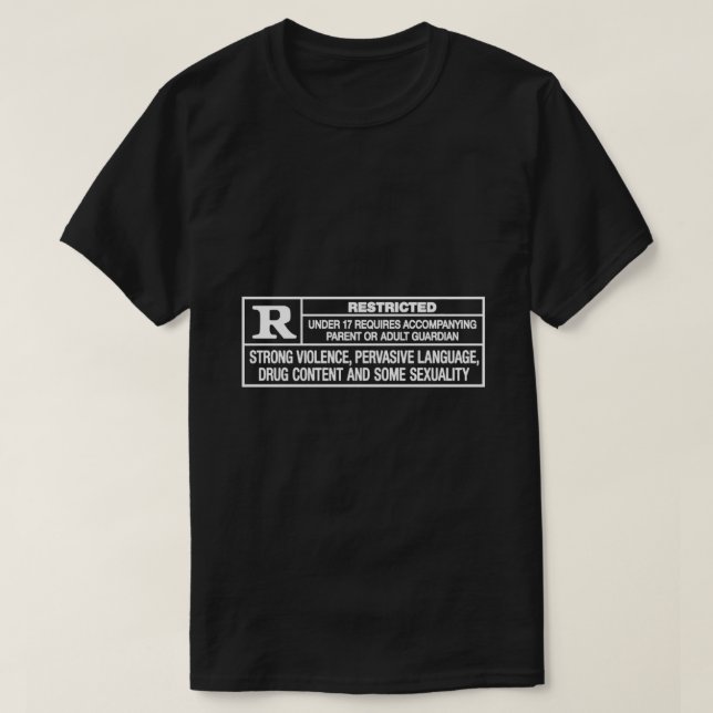 Rated R Classic T-Shirt (Design Front)