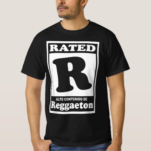 Rated R Reggaeton T_Shirt