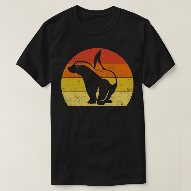 Ratel Sunset retro Vintage 2 T-Shirt (Design Front)