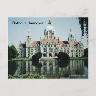 Rathaus Hannover Postcard